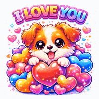 I Love You Hearts GIF