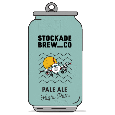 Pale Ale Beer Sticker by Stockade Brew Co