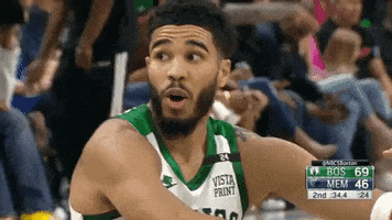 Jayson Tatum Reaction GIF by Boston Celtics