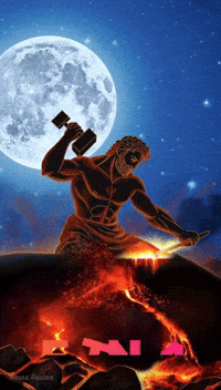 Volcano GIF