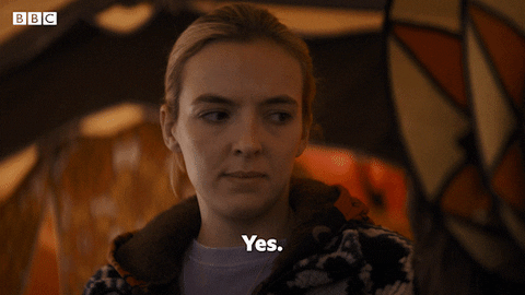 Killing Eve Yes GIF by BBC