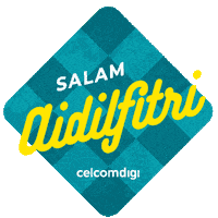 Raya Ketupat Sticker by Celcom
