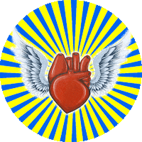 Septerhed heart travel roadtrip connection Sticker