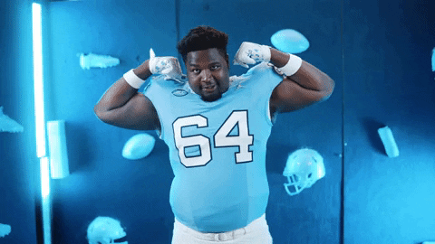 North Carolina Football GIF by UNC Tar Heels