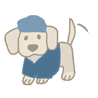 Happy Dog Sticker