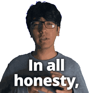 For Real Honesty Sticker