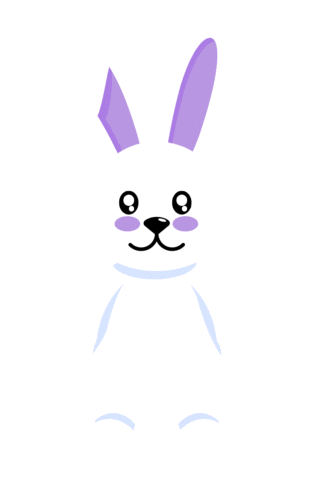 Bunny Coelho Sticker by Bel Diniz