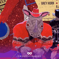 Cowboy Itv GIF by The Masked Singer UK & The Masked Dancer UK