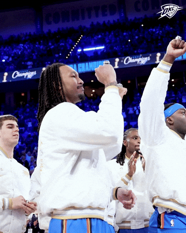 Lets Go Basketball GIF by OKC Thunder