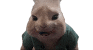 Hungry James Corden Sticker by Peter Rabbit Movie