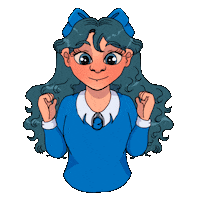 Happy Webtoon Sticker