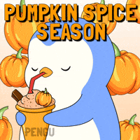 Iced Coffee GIF by Pudgy Penguins