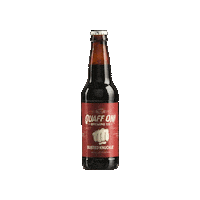 quaffonbrewingco beer craftbeer porter drinklocal Sticker