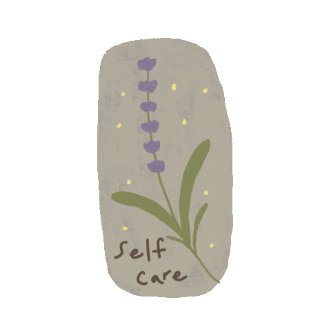PentaLabOfficial relax self care routine lavender Sticker