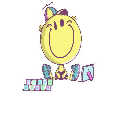 Character Smile Sticker