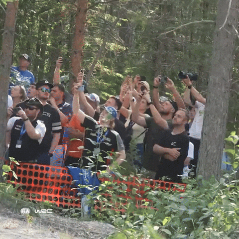 Too Fast Fans GIF by FIA World Rally Championship