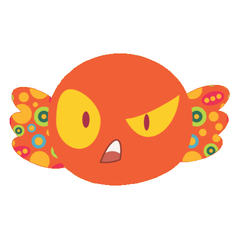 Angry Fly Sticker