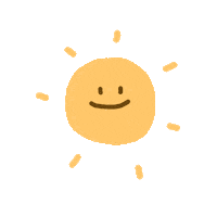 sun morning Sticker by Flower Chimp