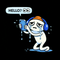 Sad Sticker GIF