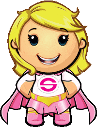 Happy Girl Sticker by TOYSUPER