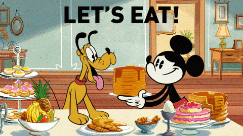 Hungry Best Friends GIF by Mickey Mouse
