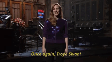 saturday night live snl GIF by Troye Sivan
