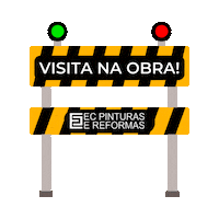 Obra Construcao Sticker by EC PINTURAS E REFORMAS