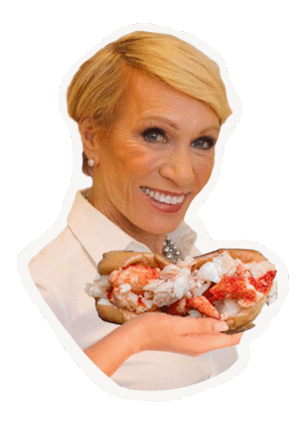 cousins_mainelobster food roll seafood maine Sticker