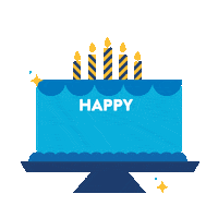 kraftheinz happy happy birthday cake bday Sticker