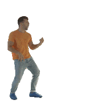 DrOetkerBelgium happy dancing pizza feelgood Sticker