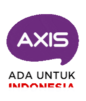 Indonesia Axis Sticker by XL Axiata