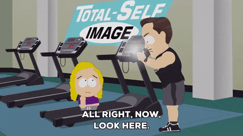 working bebe stevens GIF by South Park 