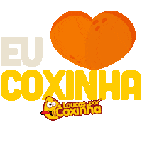 Todomundoama Eu Amo Coxinha Sticker by Loucos por Coxinha