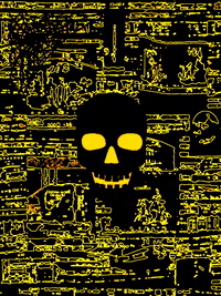 3D Skull GIF by lettrist