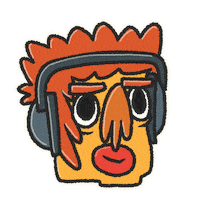 Funny Face Cartoon Sticker by subtlestrokes