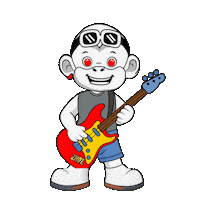 Rock Smile Sticker by Zhot