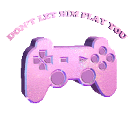 Pink 3D Sticker