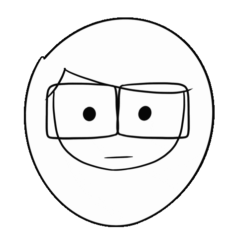 Nerds Specs Sticker