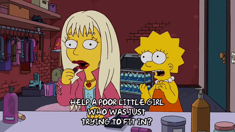 Lisa Simpson Help GIF by The Simpsons