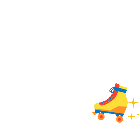 Dance Rollerskate Sticker
