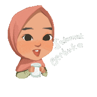 Drink Muslim Sticker by Rafhi Dominic