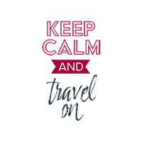 Motto Keep Calm Sticker by STR Destination Handling