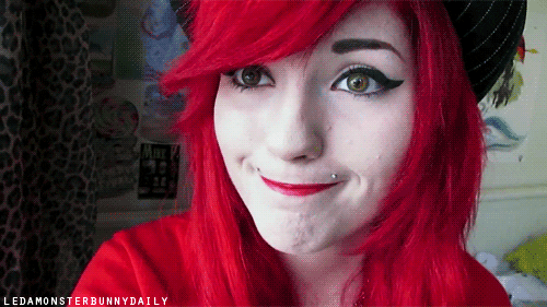 red hair GIF