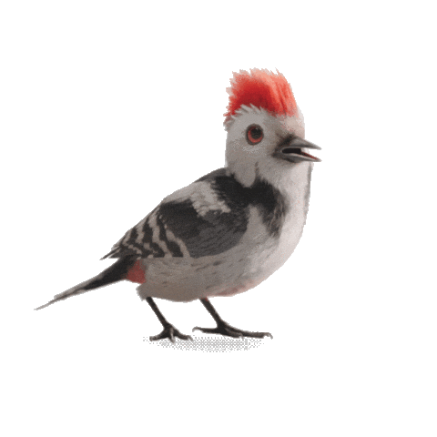 Snow White Bird Sticker by Walt Disney Studios