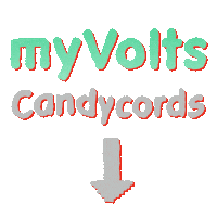 Candycords Sticker by MyVolts