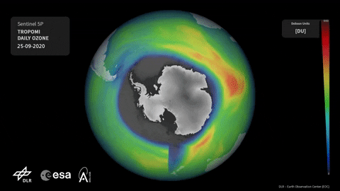 Satellite Data Animation GIF by European Space Agency - ESA