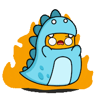 I Need Help Fire Sticker by lilpotates