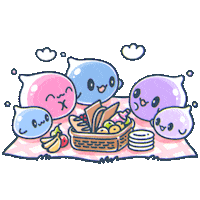 Party Love Sticker by Squishiverse