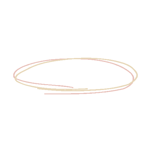 Floraslife0622 circle line handwriting 手寫 Sticker
