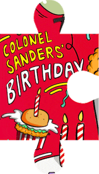 Colonelsbirthday Happybirthdaycolonel Sticker by KFC India